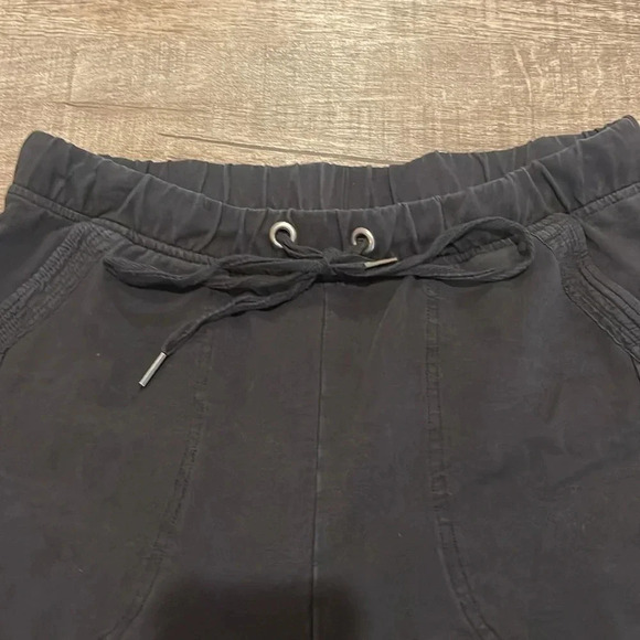 Anthropologie Saturday Sunday - Black Casual Drawstring Joggers - Size Small - Picture 4 of 9
